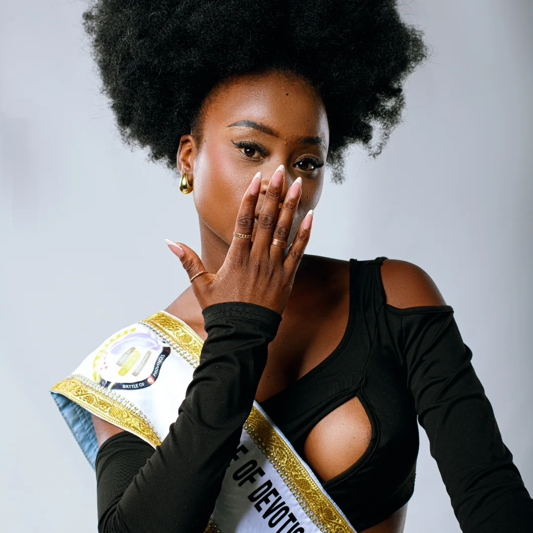 Face of Devotion Ambassador with sash